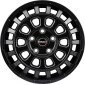 8x18 ET53 - LK5/120 ML65.1 Borbet CW7 black matt