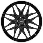 10.5x21 ET25 - LK5/112 ML66.6 Dotz Longbeach black/polished lip