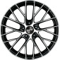 10x19 ET45 - LK5/130 ML71.6 Mak Monaco black mirror