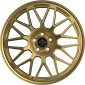 7x17 ET40 - LK4/108 ML63.34 Fondmetal 9EVOLUTION glossy gold
