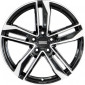 8x18 ET45 - LK5/108 ML63.34 Fondmetal Hexis glossy black machined