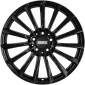 8.5x20 ET50 - LK5/112 ML66.5 Fondmetal Aidon glossy black machined lip
