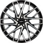 8.5x19 ET45 - LK5/114.3 ML72.6 Oxigin 28 Oxmove black full polish