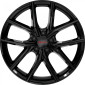8x18 ET40 - LK5/114.3 ML70.1 Alutec Aveleno diamant-schwarz