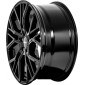 10.5x21 ET45 - LK5/120 ML64.1 Brock B41 schwarz lackiert