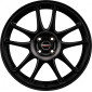 7.5x18 ET35 - LK4/100 ML64 Borbet RS black matt
