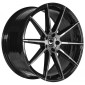 9x21 ET35 - LK5/114.3 ML73.1 Barracuda Project 2.0 higloss-black brushed surface