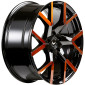9x20 ET35 - LK5/112 ML73.1 Barracuda Tzunamee EVO black gloss flashcopper