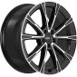 8x19 ET49 - LK5/112 ML57.1 Dezent AR black/polished