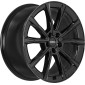 10.5x19 ET45 - LK5/120 ML64.1 Dezent AR black