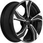 7.5x18 ET51 - LK5/112 ML57.1 Dezent KB black/polished