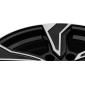 8x18 ET44 - LK5/112 ML57.1 Dezent KB black/polished