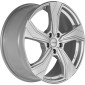 6.5x16 ET44 - LK5/114.3 ML67.1 Dezent KB silver