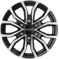 8x17 ET35 - LK6/139.7 ML67.1 Dezent KC black/polished