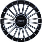 8x18 ET30 - LK5/112 ML73.1 1000 Miglia MM1022 black polished