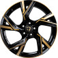 9x21 ET35 - LK5/112 ML66.6 Tomason AR1 black copper