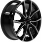 6.5x16 ET45 - LK5/108 ML63.3 Autec Typ VN - Vidron schwarz poliert