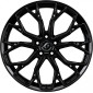 8.5x19 ET30 - LK5/112 ML66.6 Damina Performance DM18 black painted