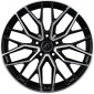 8.5x19 ET30 - LK5/112 ML66.6 Damina Performance DM20 black polished