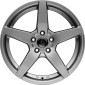 7.5x17 ET37 - LK5/112 ML66.5 Diewe Inverno argento silber