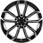 10.5x20 ET19 - LK5/112 ML66.5 GMP Furiosa black diamond