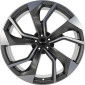 9x21 ET42 - LK5/112 ML57.1 GMP Rebel anthracite matt diamond