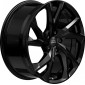 9x20 ET45 - LK5/120 ML65.1 MM Wheels MM07 glossy black