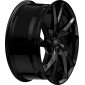 9x20 ET45 - LK5/120 ML65.1 MM Wheels MM07 glossy black