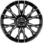 9x22 ET22 - LK5/112 ML66.6 GMP Fender black diamond