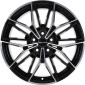 9x19 ET45 - LK5/114.3 ML67.1 GMP Specter black diamond