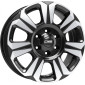 7.5x18 ET62 - LK5/118 ML71.1 CMS C31 diamond black