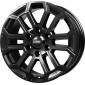 7.5x17 ET27 - LK6/139.7 ML100.1 CMS C35 complete black gloss