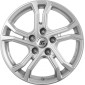 7x16 ET40 - LK5/114.3 ML60.1 RC-Design TDG2 kristallsilber lackiert