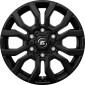 7.5x17 ET55 - LK6/139.7 ML93.1 RC-Design RC35 satin-black matt-lackiert