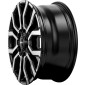 7.5x17 ET30 - LK6/139.7 ML106.1 RC-Design RC35 schwarz front-poliert