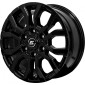 7.5x17 ET25 - LK6/139.7 ML106.1 RC-Design RC35 schwarz lackiert