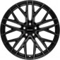 10.5x21 ET19 - LK5/112 ML66.6 Carmani 20 Ludwig black matt