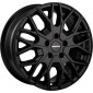 10.5x21 ET46 - LK5/112 ML66.6 Carmani 20 Ludwig black matt