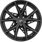 8.5x19 ET40 - LK5/108 ML72.6 Keskin KT24 Thunder black secret diamond