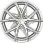 8.5x19 ET40 - LK5/108 ML72.6 Keskin KT24 Thunder silver painted