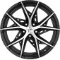 8.5x19 ET35 - LK5/114.3 ML72.6 Keskin KT24C Thunder black front polish