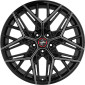 8.5x20 ET30 - LK5/112 ML66.6 Keskin KT25 Pearl black secret diamond
