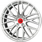 7x16 ET38 - LK5/112 ML66.6 MAM RS4 matt silver painted