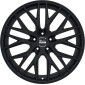 8x18 ET30 - LK5/112 ML72.6 MAM RS4 matt black painted