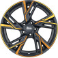 8.5x20 ET42 - LK5/112 ML66.6 MAM RS5 matt black front copper