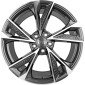 8x18 ET35 - LK5/120 ML72.6 MAM RS6 paladium front polish