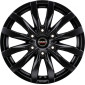 6.5x17 ET54 - LK6/130 ML84.1 Borbet CW6 black matt