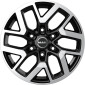 7.5x18 ET47 - LK6/120 ML74.5 Mak Gravel black mirror