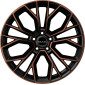10x21 ET38 - LK5/112 ML66.6 Mak Stilo-D black & bronze