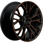 10x21 ET38 - LK5/112 ML66.6 Mak Stilo-D black & bronze